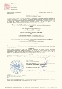 Rzeczoznawca budowlany instalacje wentylacyjne, kanalizacyjne